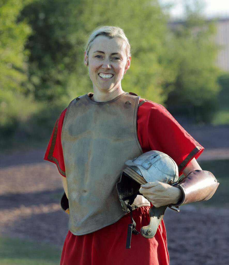 Stephanie Roundsmith, a volunteer at Kynren - An Epic Tale of England, Bishop Auckland