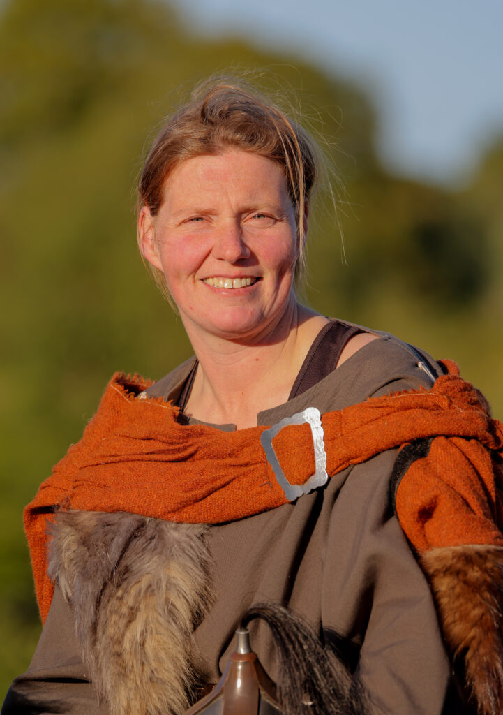 Rebecca Fielding,  a volunteer at Kynren - An Epic Tale of England, Bishop Auckland