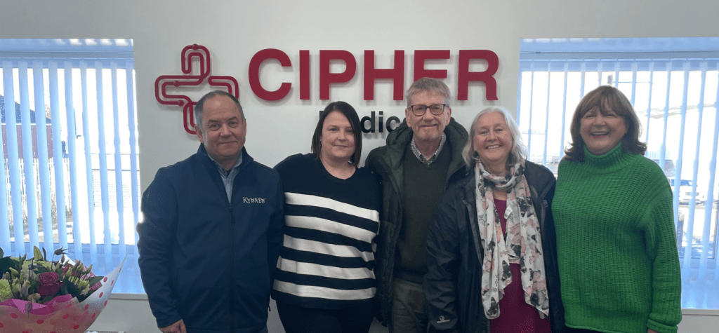 Dominic McIntyre meets with CIPHER's medical team and Brian